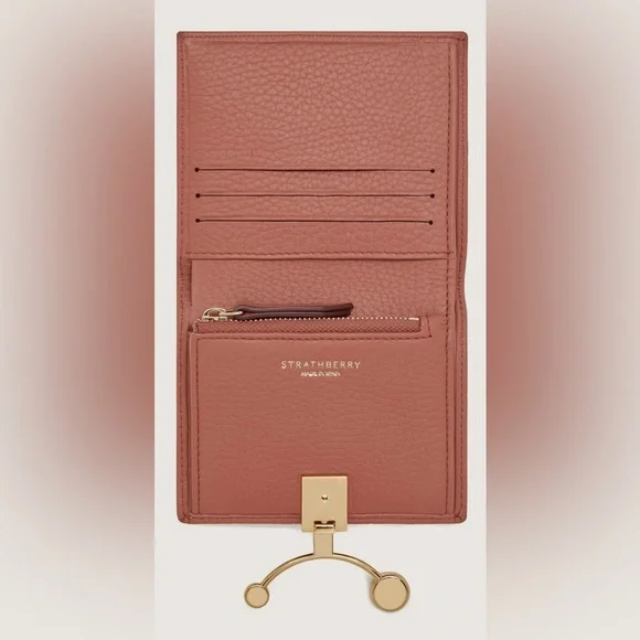 Strathberry crescent Wallet in Sienna - Picture 2 of 15